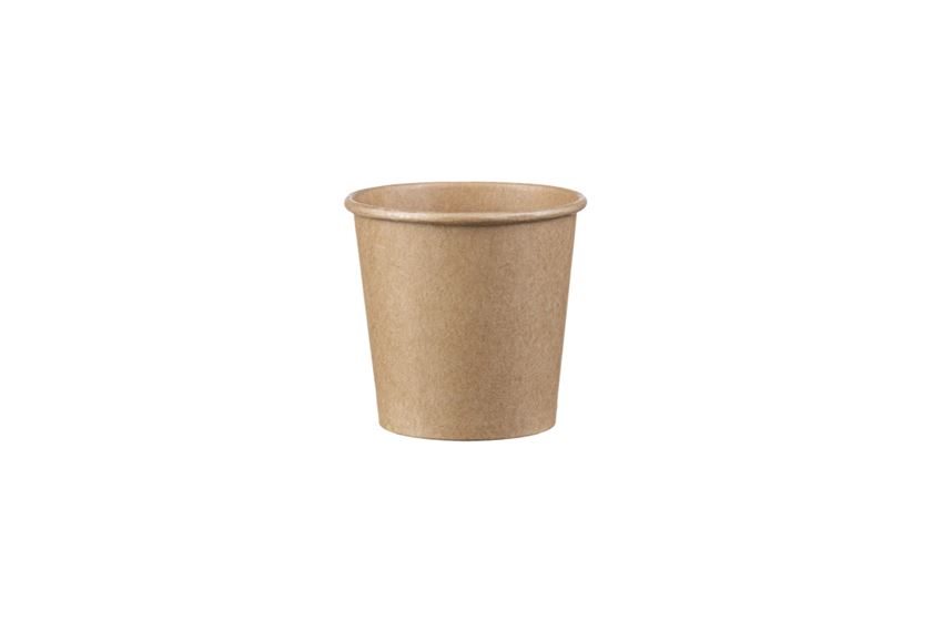PAHAR CARTON 4 OZ 118 ML KRAFT
